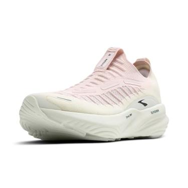 Imagem de Brooks Tênis de corrida feminino Glycerin 22 SE, edição especial sem cadarço neutro, Orchid Ice/Bluewash/Pine, 42