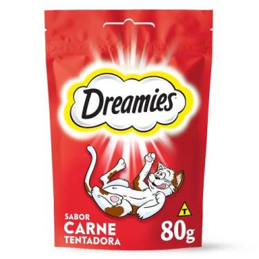 Imagem de Petisco Dreamies Sabor Carne Tentadora 80g