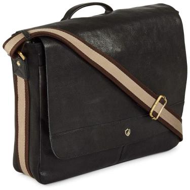 Imagem de Bolsa, Pasta de Couro para Laptop Unissex, COCHOA, Preto