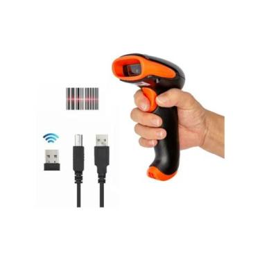 Imagem de Scanner de código de barras sem fio 1D para POS, PC e Mac - Lightbek O