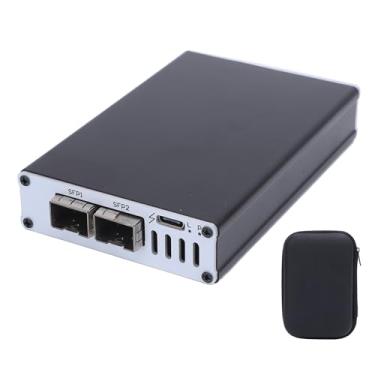 Imagem de Adaptador Ethernet Thunderbolt 3 10G, porta SFP, 10 Gbps, compatível com Thunderbolt 3/4, adaptador Ethernet tipo C 10G para conexões de rede de alta velocidade, para OS X, Ubuntu