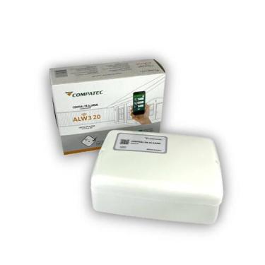 Imagem de Central de alarme alw3 20 wifi - compate - COMPATEC