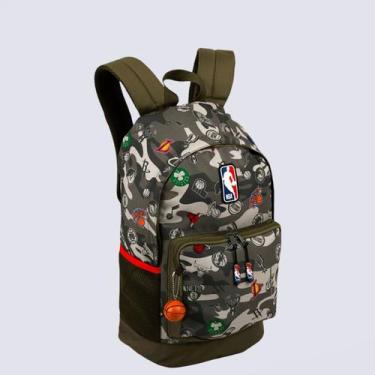 Imagem de Mochila NBA Begins Camuflado Verde - Sestini, Único