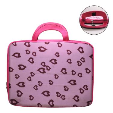 Imagem de Capa Maleta Protetora para Notebook 14" Alça com Velcro Rosa