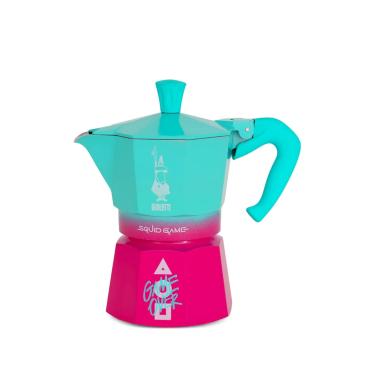 Imagem de Cafeteira Moka Express 3 xic Squid Game Round 6 – Bialetti