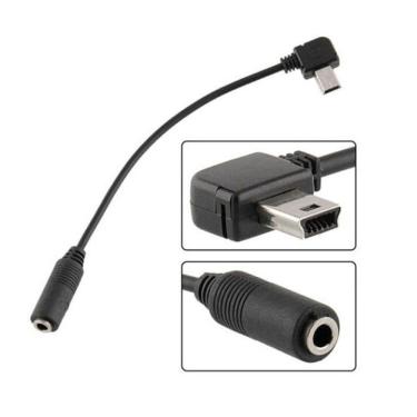 Imagem de Cabo Mini USB Adaptador para Microfone GoPro 3, 3+ e 4