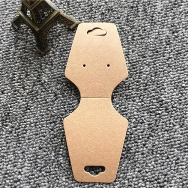 Imagem de Exibição de joias de 50 peças para fornecedores – Suporte de pulseira autoadesivo e cartões de exibição de pulseira para colares, brincos e acessórios, embalagem de joias pendurada para feiras e lojas