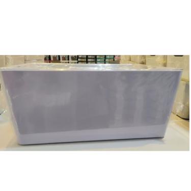 Imagem de Caixa Organizadora Multiuso 12,3L Empilhável com Tampa Transparente – Grande, Resistente e Ideal para Roupas, Brinquedos e Utensílios(1 Caixa 12,3 L/Lilás)