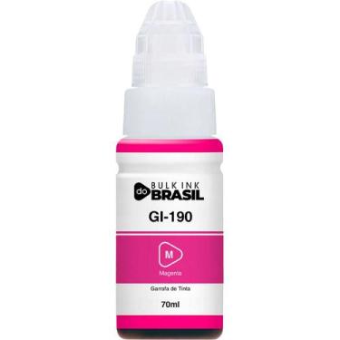 Imagem de Tinta Para Canon G3110, G3111, G4100 Gi-190 - Bulk Ink Do Brasil, Mage