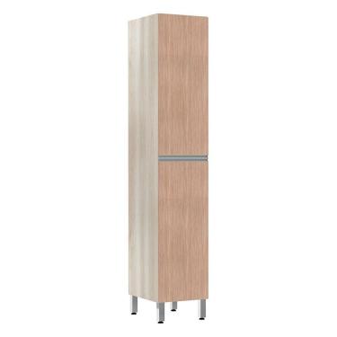Imagem de Paneleiro 40Cm 2 Portas Lis Legno Crema Com Cumaru