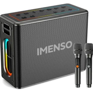 Imagem de Caixa De Som Portátil Bluetooth Imenso X32 120w Ipx4 Com 2 Microfones