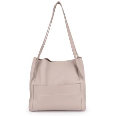 Imagem de Bolsa Sacola Feminina Grande Couro Legitimo Sifra (CINZA)