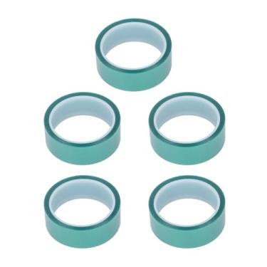 Imagem de AUNMAS Fita Adesiva Verde para Animais de Estimação, Adesivo de Silicone Resistente a Altas Temperaturas, 33 Mm de Largura e 108,3 Pés de Comprimento para Pintura Em Spray e Galvanoplastia