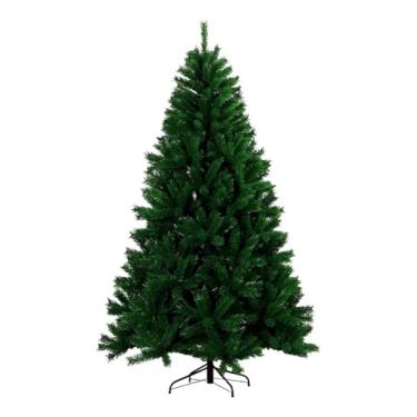 Imagem de Árvore De Natal Pinheiro 2,10cm - 1.100 Galhos, Grande, Cheia, Luxo, Tradicional, Verde, Premium Imperial Canadense- Marketwave