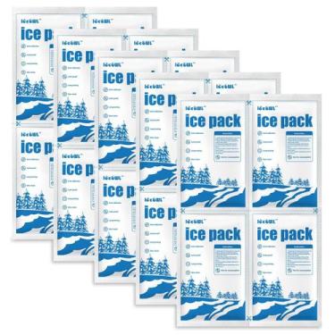 Imagem de Pacotes de gelo seco ICE OWL para envio de alimentos (5 folhas de 14x2