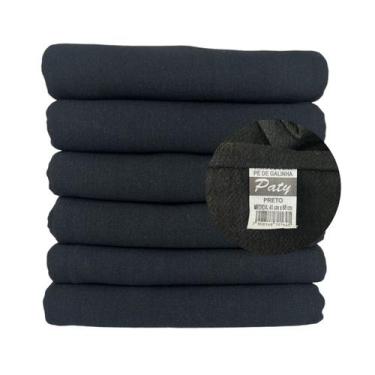 Imagem de Kit 10 Pano De Prato Cozinha Seca Louça Pé De Galinha 5 Cores 100 Algo