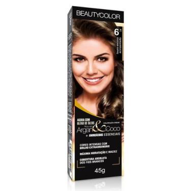 Imagem de Coloração Louro Escuro Acinzentado 45g 6.1 - Beauty Color