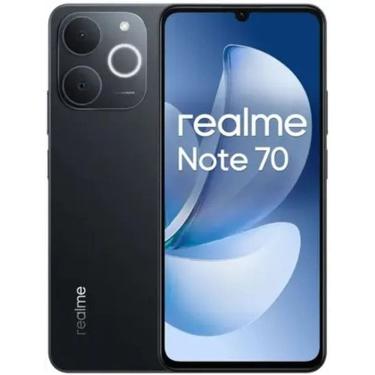 Imagem de Smartphone Realme Note 70 128GB 4GB RAM Tela 6,74&quot; 90Hz Câmera 13MP Bateria 6300mAh Dual Chip 4G Android 15