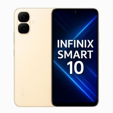 Imagem de Smartphone Celular Smart 10,64GB,3GB RAM,Tela 6,6,Android 13,Cam 50MP,Bat 5000mAh,Dual SIM, Dourado