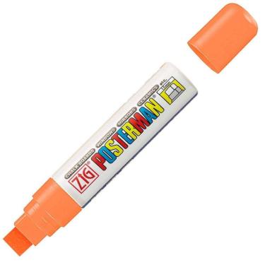 Imagem de Caneta Marcador Zig Posterman Big Broad Pma-120 Fluor Orange