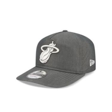 Imagem de BONE NEW ERA 19TWENTY STRAPBACK MIAMI HEAT NBA CINZA-Masculino