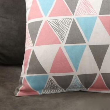 Imagem de Zerodis Fronha de Linho Com Zíper, Capa Têxtil para Casa Quente para Uso Diário Conjunto de Roupa de Cama (40x40)