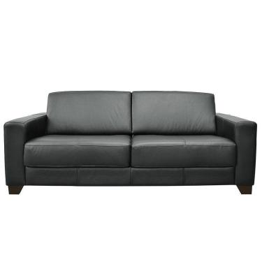 Imagem de Sofá 3 Lugares Estocolmo 205cm Couro