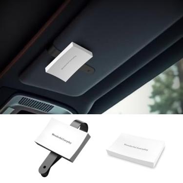 Imagem de FDAIUN Purificador de ar para carro, pequeno difusor de gesso, novo conjunto de cheiro, ingredientes limpos, eliminador de odores de carro, acessórios automotivos de longa duração com clipe de metal