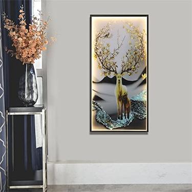 Imagem de Luminária de parede contemporânea para interiores, minimalista e elegante, com efeito mural, ideal para sala de estar, quarto, sala de jantar, escritório, entrada, casa, hotel, corredor e am