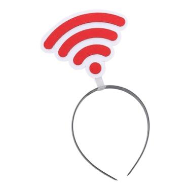 Imagem de Bandanas femininas – Bandanas infantis WiFi para festas | Faixa de cabelo decorativa moderna para cosplay para meninas adolescentes e meninos festivos