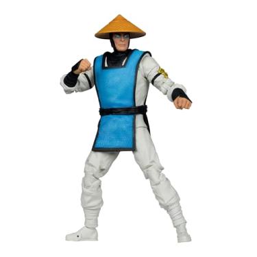 Imagem de McFarlane Boneco de brinquedo Mortal Kombat Klassic Raiden de 18 cm
