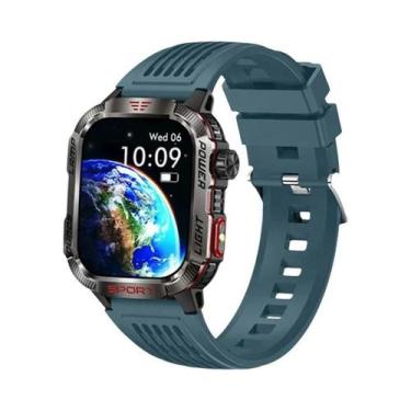 Imagem de Relógio Inteligente Militar Masculino Para Atividades Ao Ar Livre, GPS