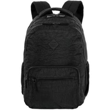 Imagem de Mochila Sestini 2 Compartimentos College Crinkle 3 Preto-Unissex
