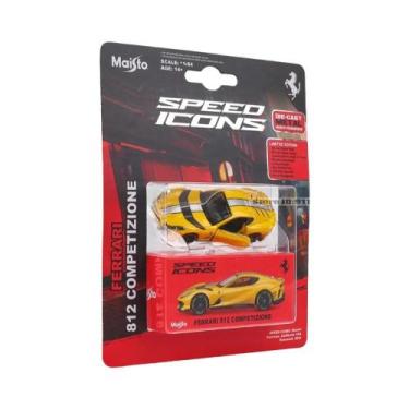 Imagem de Modelo De Carro Em Metal Die-Casting Maisto 1:64 Ferrari SF90 SP1 812 