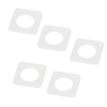 Imagem de Fafeicy Conjunto de Amortecedor de Vibração de Silicone de 5 Unidades para Motor de Passo NEMA 17, Amortecedor de Silicone para Máquina CNC de Impressora 3D, Reduzindo Ressonância e Ruído