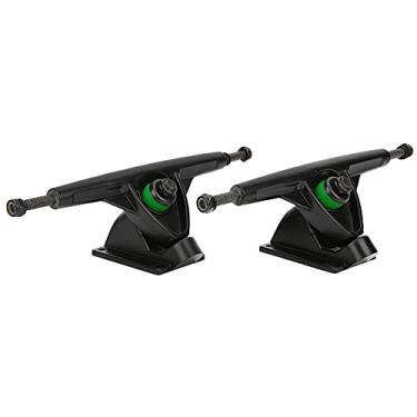 Imagem de Acouto 2 PCS MS3104 Liga de Alumínio Preto Suporte de Caminhão Longboard de 7 Polegadas - Leve e Acessório para Iniciantes - Desempenho Estável, Fácil de Transportar e Design
