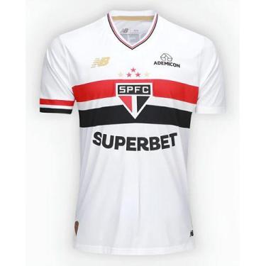 Imagem de Camisa São Paulo 25/26 Home Torcedor New Balance Cod 17205, Branco, GG
