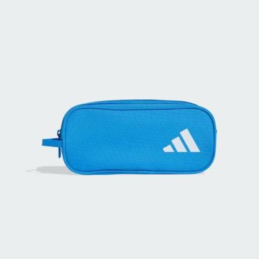 Imagem de Estojo Adidas Case Duplo Azul, Único