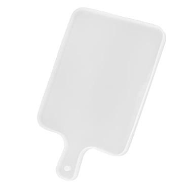 Imagem de HEEPDD Molde de Bandeja de Silicone, Molde de Fundição de Resina para Fabricação de Joias de Resina, Porta-canetas de Artesanato DIY e Decoração de Casa, Porta-copos Redondo de 5,9 Polegadas e de Vela, de Bandeja de Silicone,