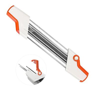 Imagem de Lelifomovc Ferramenta de afiador de serra de corrente de arquivo fácil, afiador de motosserra, lixa fácil, ferramenta de afiação de serra de corrente de 3/40.6 cm de diâmetro (4,8 mm), substitui 5605