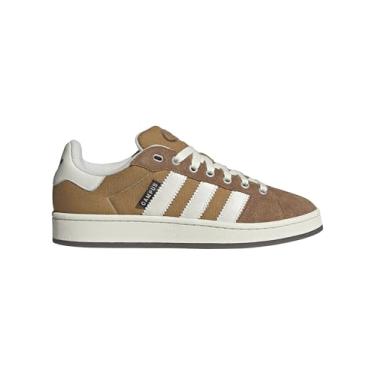 Imagem de adidas Originals Campus 00s Tênis masculino, Mesa/Core Branco/Marrom Selvagem, 36