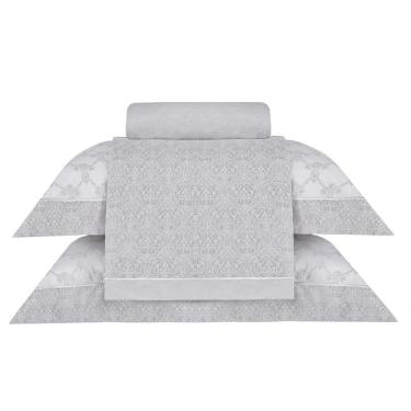 Imagem de Jogo de Cama Valence Gran Percalle 200 Fios - Queen - 4 Peças - Buddemeyer