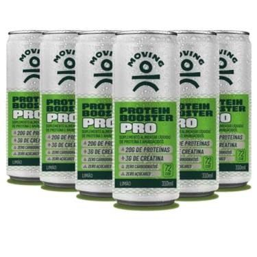 Imagem de MOVING LT.310ML PROTEIN BOOSTER PRO LIMAO KIT 6 UNID.
