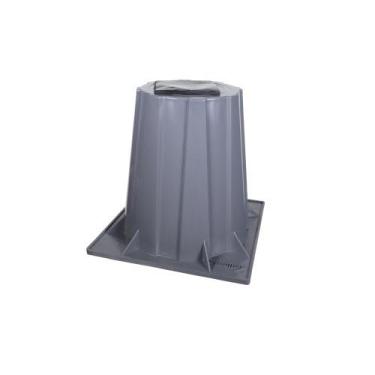 Imagem de DiversiTech HPR-6 bomba de calor cinza de polipropileno moldado por injeção de alta pressão