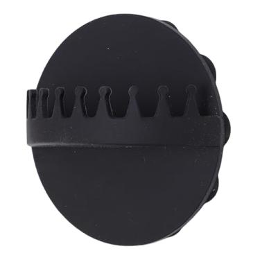 Imagem de Dioche Coletor de Cabelo de Silicone Coletor de Cabelo de Parede de Chuveiro Universal Armadilha de de Banheiro Com Ventosas para Chuveiro Banheira Fácil Armazenamento (Preta)