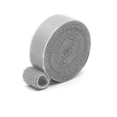 Imagem de Abraçadeiras reutilizáveis, organizador de cabos para eletrônicos, gerenciamento de fios, fone de ouvido e suporte de cabos de computador