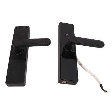 Imagem de aqxreight Senha de Impressão Digital Chave de Cartão IC Recarregável de Língua Dupla Digital Com Alça para Casa para Bloqueio Inglês e Aplicativo de Aplicativo Porta LockSmart Com Senha de Impressão