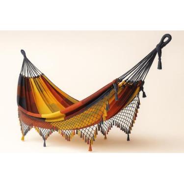 Imagem de Rede De Descanso Casal Tecido De Algodão Premium - Sem marca, Barcelon