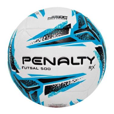Imagem de Bola Futsal Penalty RX500 XXIII - Branco, Azul e Preto, UN