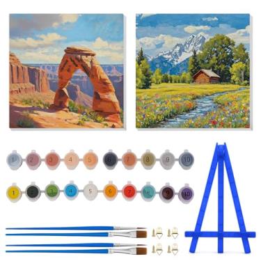 Imagem de Vodolo 2 Pack National Parks Paint by Numbers
